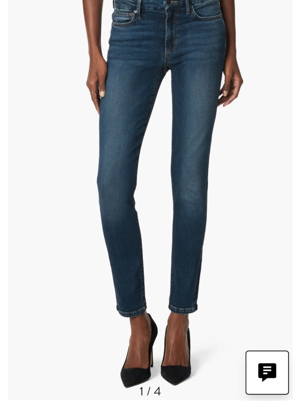 Joe’s Flawless The Icon Mid-Rise Skinny Ankle Size 30